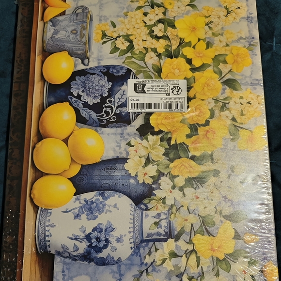 Floral and Fruit Canvas Art - Picture 5 of 5
